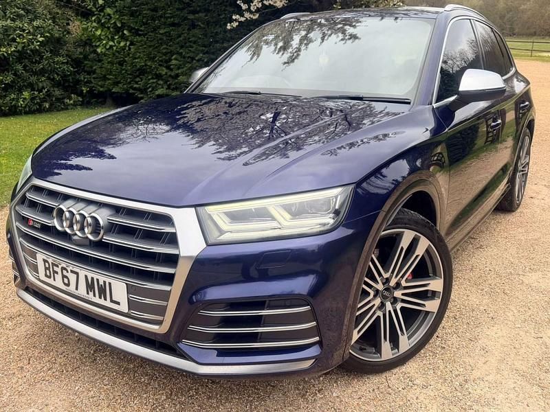 Used Audi SQ5 Advanced 354 HP (260 kW) 2017 Blue SUV