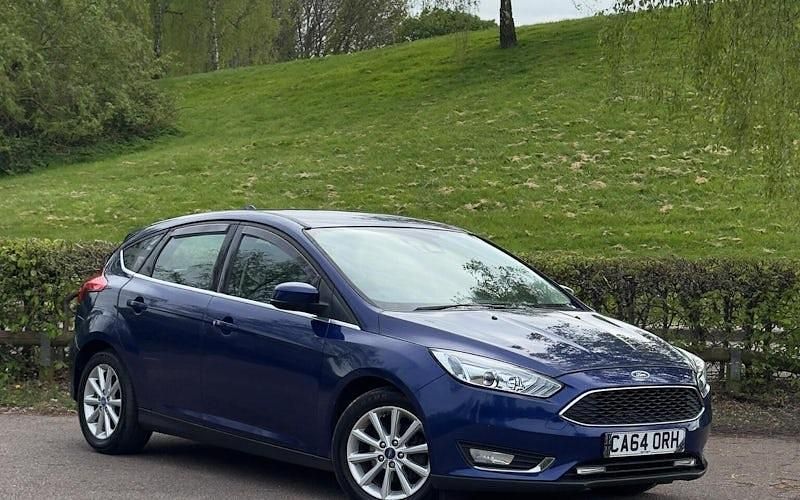Begagnad Ford Focus Titanium 125 HK (91 kW) 2016 Halvkombi