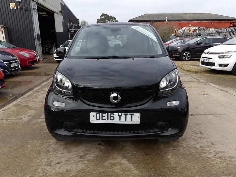 Used Smart ForTwo Coupé Passion 71 HP (52 kW) 2016 Black Coupe