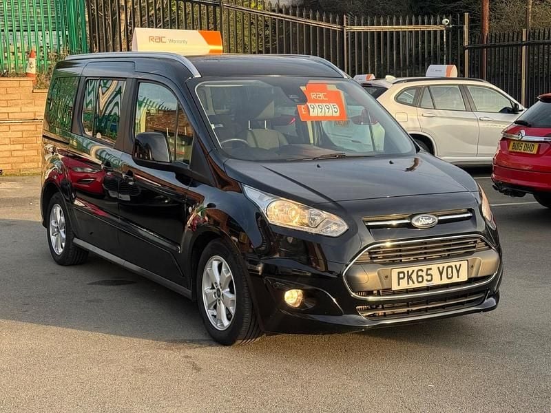 Used Ford Grand Tourneo Connect Titanium 120 HP (88 kW) 2015 Black MPV
