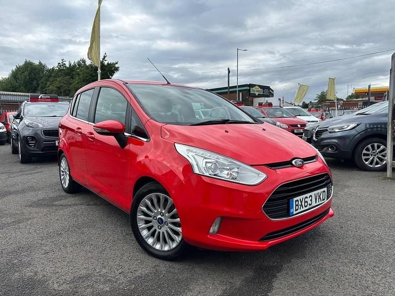 Red Used 2013 Ford B-MAX Titanium MPV | £4,495 (Fair price) - Image 1/4
