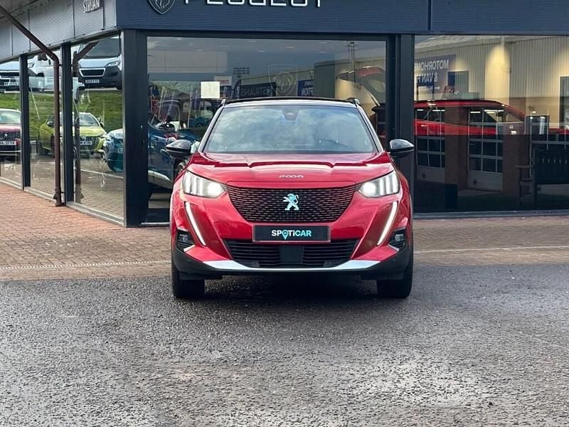Used Peugeot e-2008 Premium 100 kW (136 HP) 2021 Red SUV