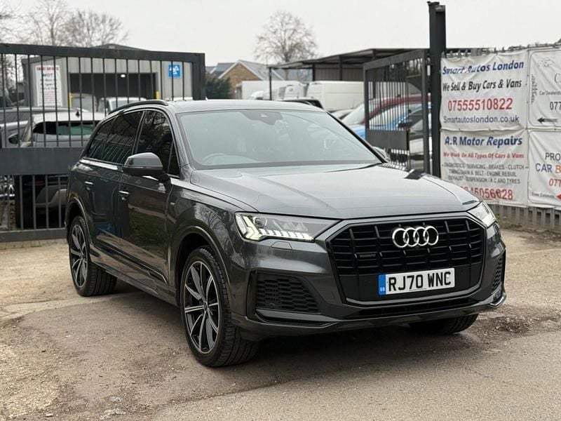 Used Audi Q7 Black Edition 2021 Grey SUV