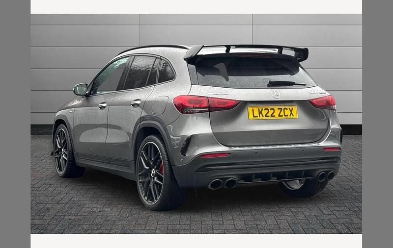 Used Mercedes GLA45 AMG 421 HP (309 kW) 2022 Mountain grey SUV
