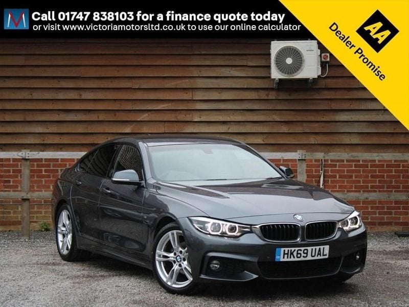 Grey Used 2019 BMW 420 Gran Coupé M Sport Coupe | £16,995 (Fair price) - Image 1/4