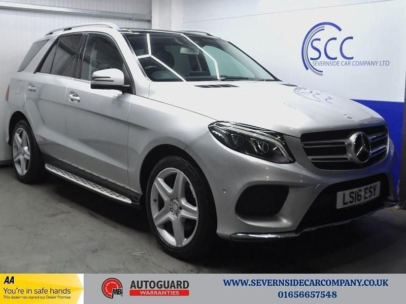 Silver Used 2016 Mercedes GLE250 AMG line SUV | £16,495 (Fair price) - Image 1/3