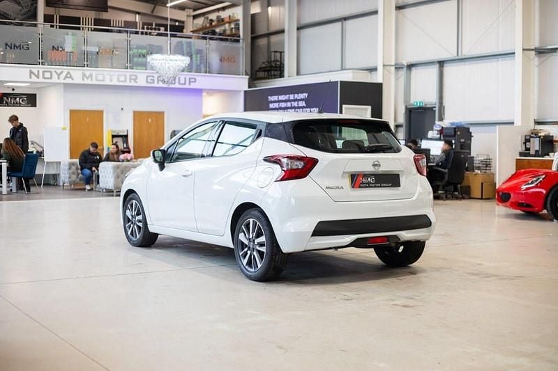 Used Nissan Micra Acenta Limited Edition 2019 White Hatchback