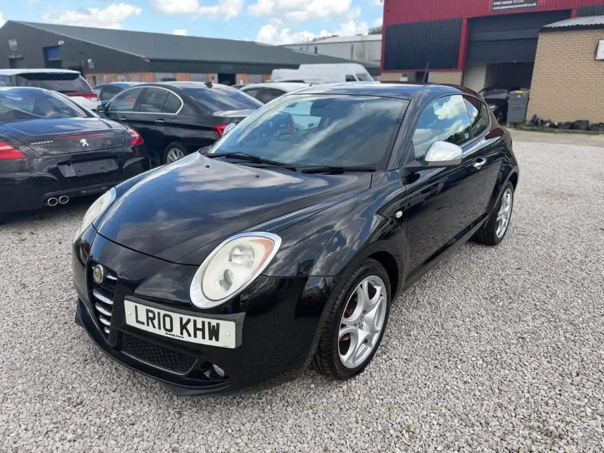 Begagnad Alfa Romeo MiTo Veloce 2010 Svart Halvkombi