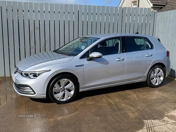 Used VW Golf VII Style 150 HP (110 kW) 2021 Silver Hatchback