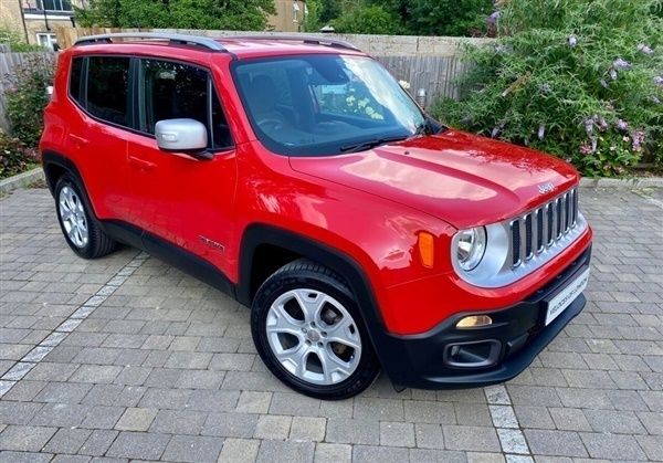 Red Used 2016 Jeep Renegade Limited SUV | £13,750 - Image 1/1