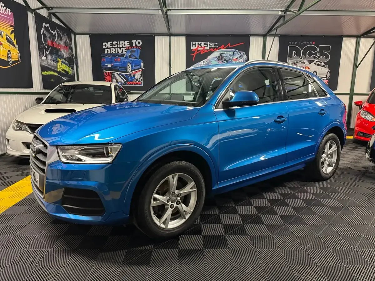 Used Audi Q3 Sport 150 HP (110 kW) 2015 Blue SUV