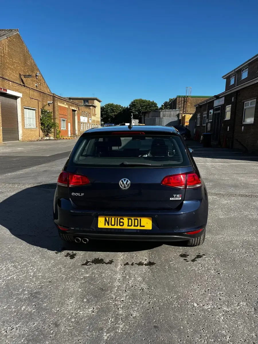 Used VW Golf VII Edition 2016 Blue Hatchback