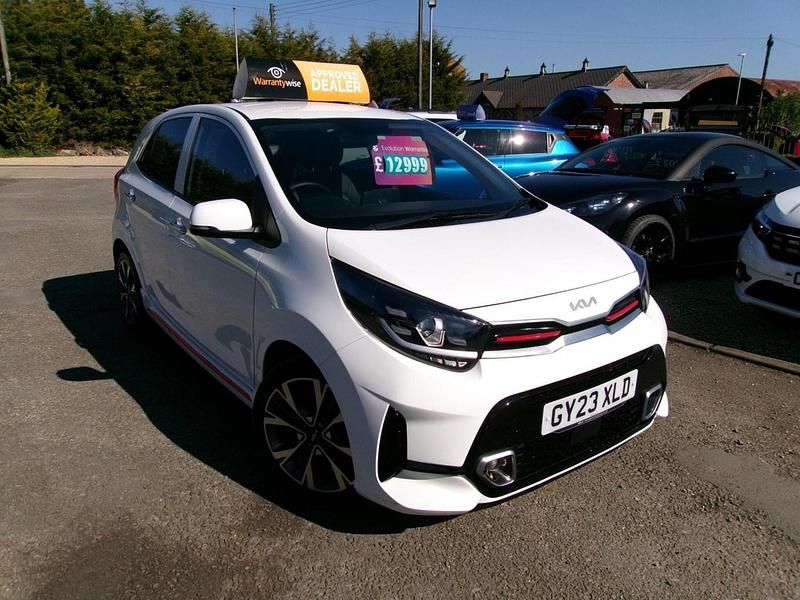 Used Kia Picanto GT-Line S 2023 White Hatchback