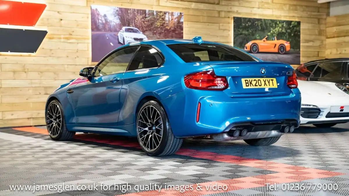 Used BMW M2 Competition Edition 410 HP (301 kW) 2020 Blue Coupe