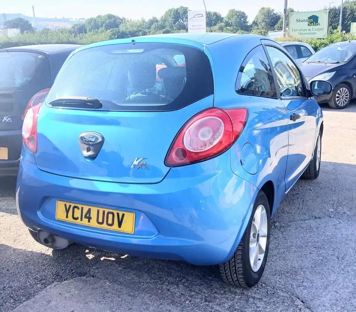 Used Ford Ka Studio 69 HP (50 kW) 2014 Blue Hatchback