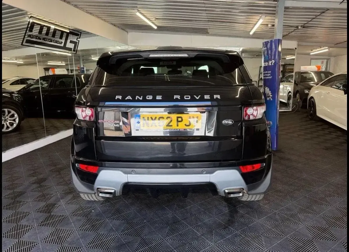 Used Land Rover Range Rover evoque Dynamic 2012 Black SUV