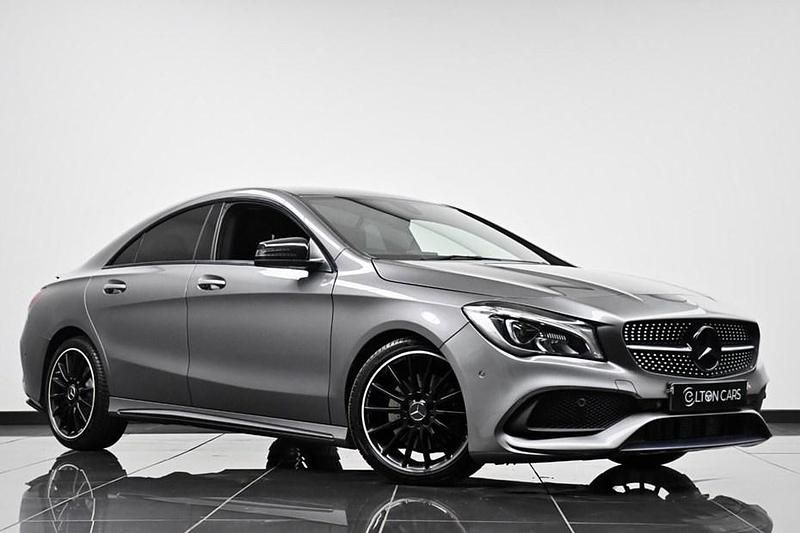 Used Mercedes CLA220 AMG line 177 HP (130 kW) 2016 Grey Sedan