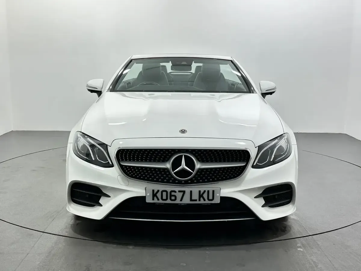 Used Mercedes E220 AMG Line Premium 2018 White Cabriolet