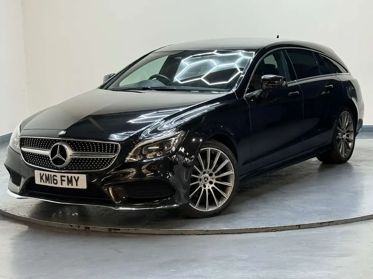 Used Mercedes CLS220 AMG line 2016 Black Coupe