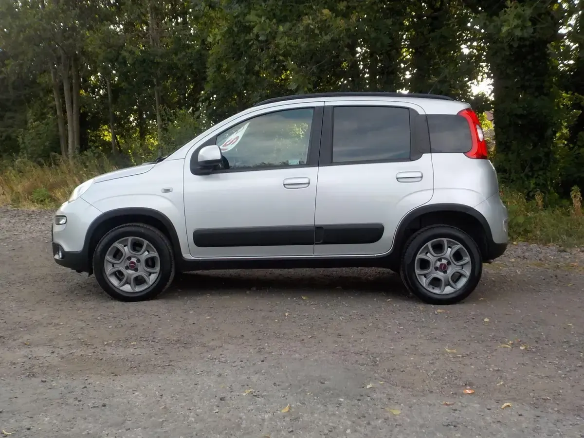 Used Fiat Panda Trekking 85 HP (62 kW) 2014 Silver Hatchback