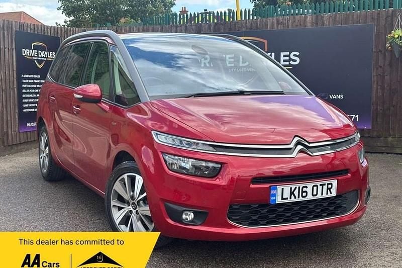 Red Used 2016 Citroën Grand C4 Picasso Exclusive MPV | £5,999 (Fair price) - Image 1/1