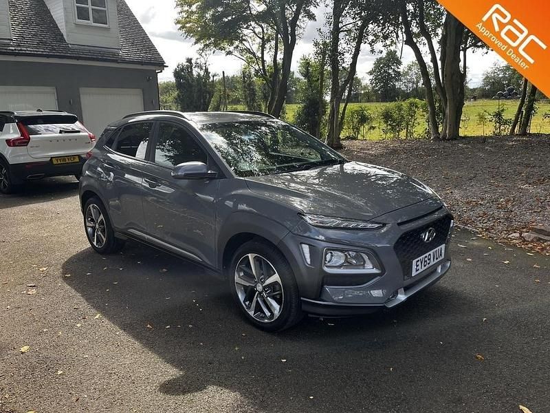 Grey Used 2019 Hyundai Kona Premium SUV | £7,999 (Fair price) - Image 1/4