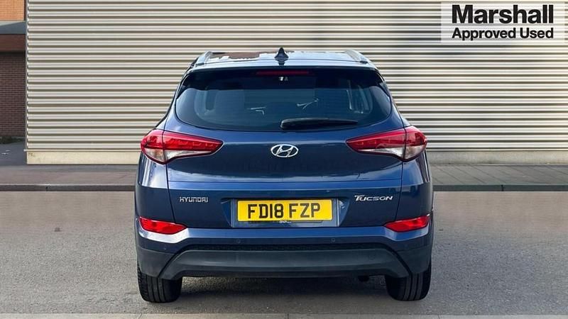 Used Hyundai Tucson SE 132 HP (97 kW) 2018 Blue SUV