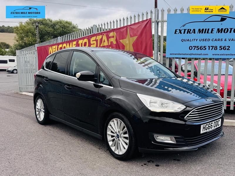 Black Used 2016 Ford C-MAX Titanium MPV | £5,995 (Fair price) - Image 1/4