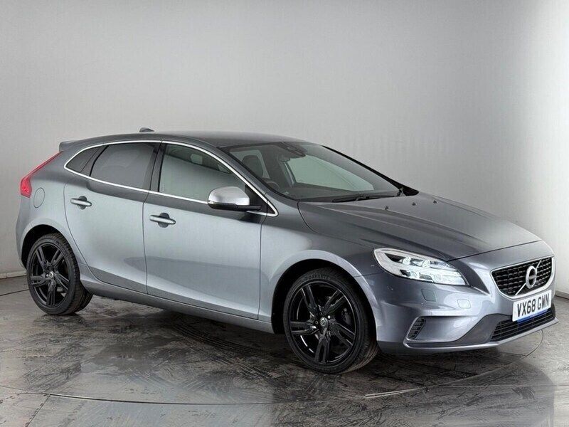 Grey Used 2018 Volvo V40 R-Design Pro Estate | £13,300 (Fair price) - Image 1/3