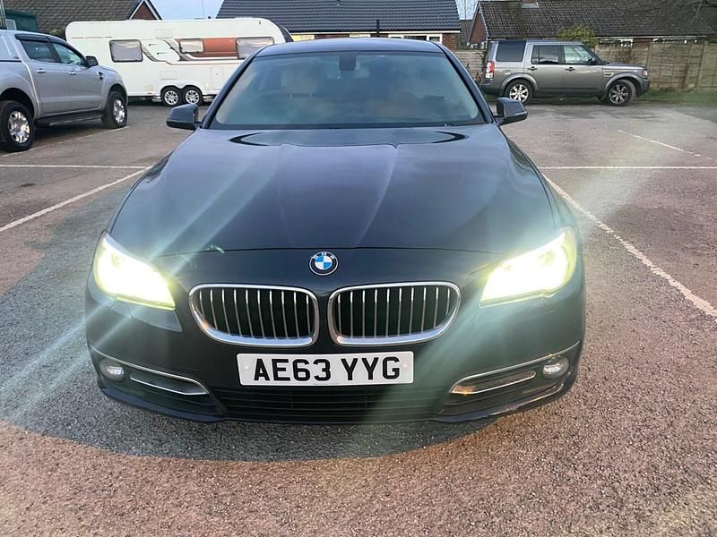 Used BMW 520 Luxury Line 2013 Blue Sedan