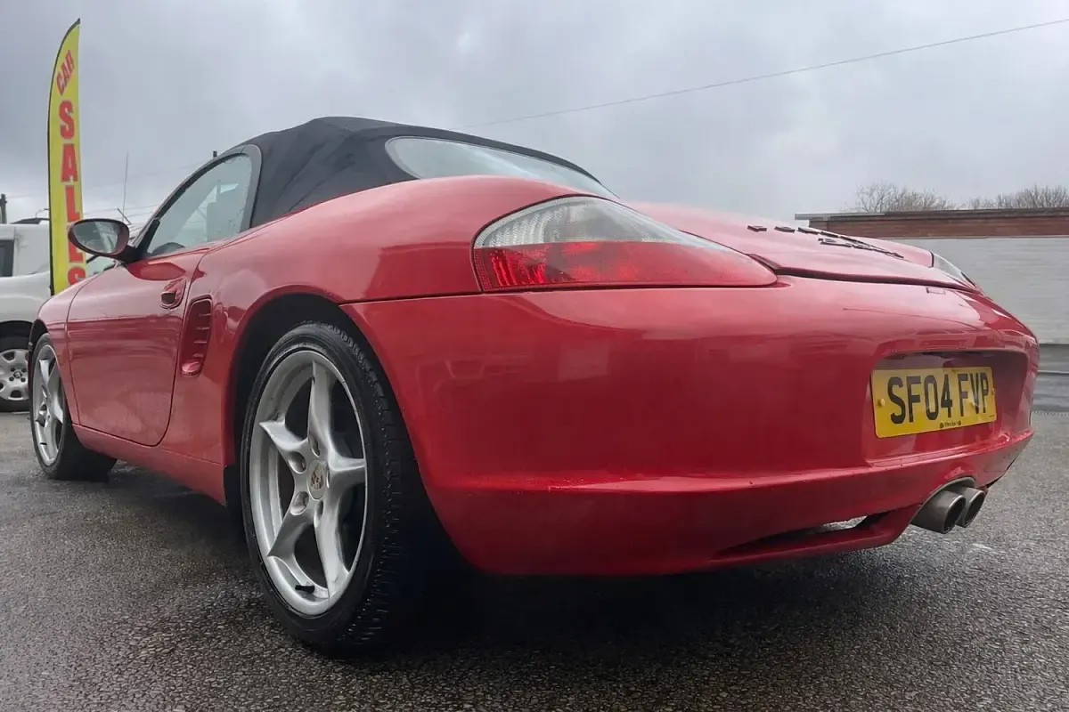 Used Porsche Boxster 260 HP (191 kW) 2004 Red Cabriolet