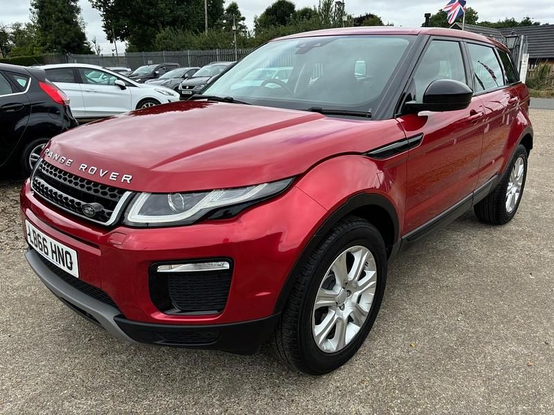 Used Land Rover Range Rover evoque SE 2017 Red SUV
