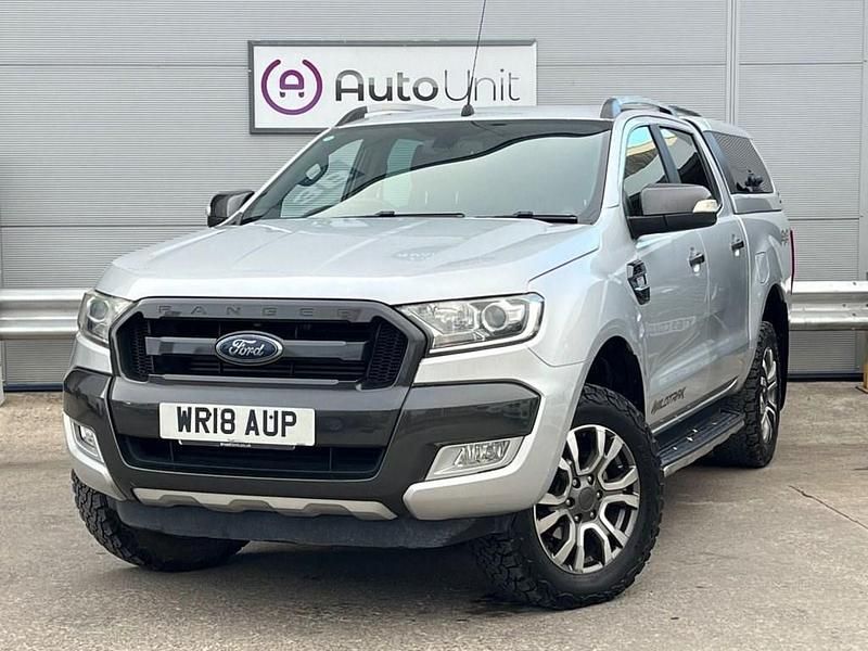 Used Ford Ranger Wildtrack 200 HP (147 kW) 2018 Silver Pickup
