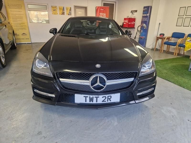 Used Mercedes SLK200 AMG 184 HP (135 kW) 2014 Black Cabriolet