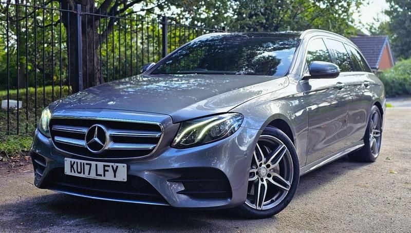 Grey Used 2017 Mercedes E220 AMG Line Premium Estate | £15,290 (Fair price) - Image 1/4