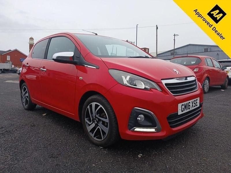 Red Used 2016 Peugeot 108 Hatchback | £4,995 (Fair price) - Image 1/4