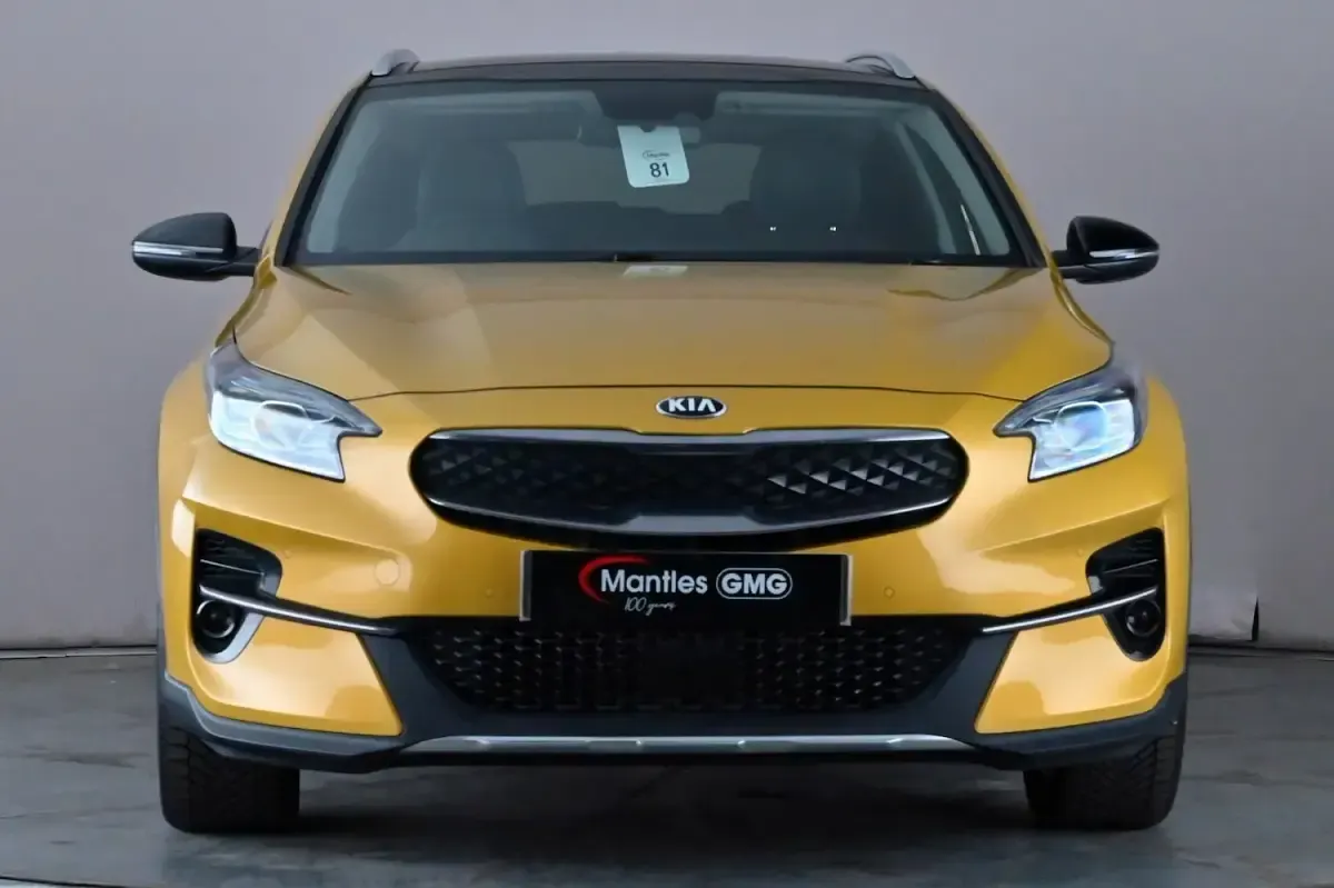 Used Kia XCeed First Edition 141 HP (103 kW) 2021 Yellow SUV