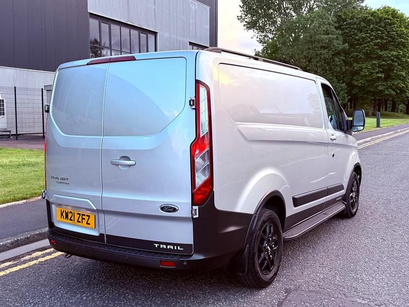Used Ford Transit Custom 130 HP (95 kW) 2021 Silver Van