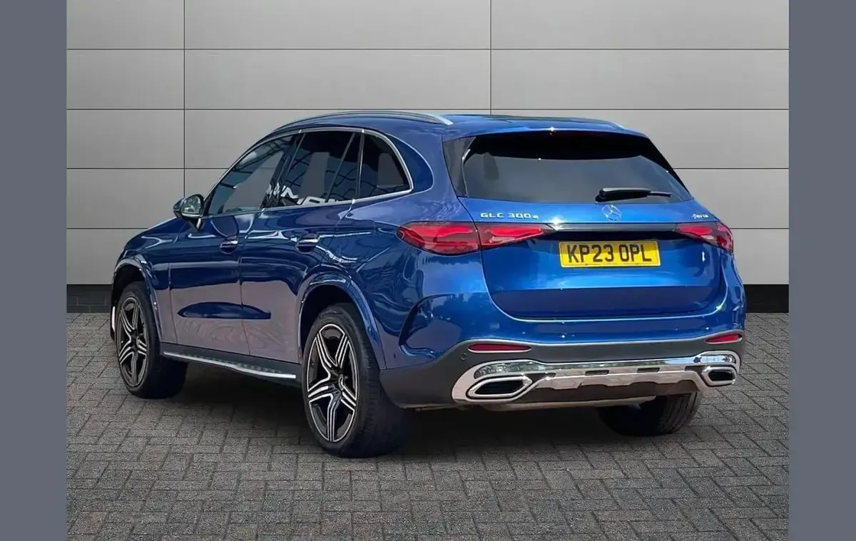 Used Mercedes GLC300 AMG Line Premium 309 HP (227 kW) 2023 Blue SUV