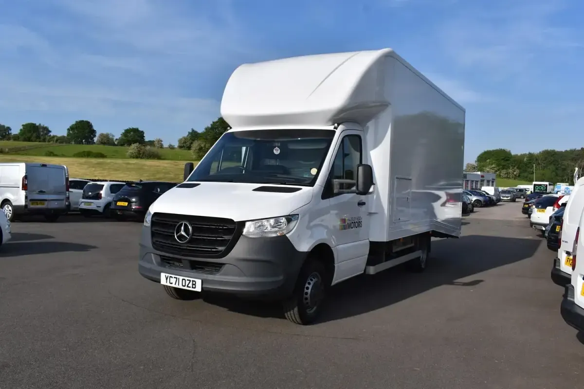Used Mercedes Sprinter 2021 Green Van