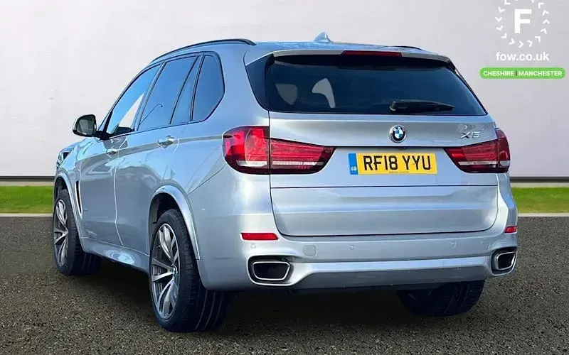 Used BMW X5 M Sport 313 HP (230 kW) 2018 Silver SUV
