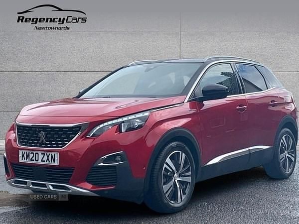 Used Peugeot 3008 GTi 296 HP (217 kW) 2020 Red Hatchback