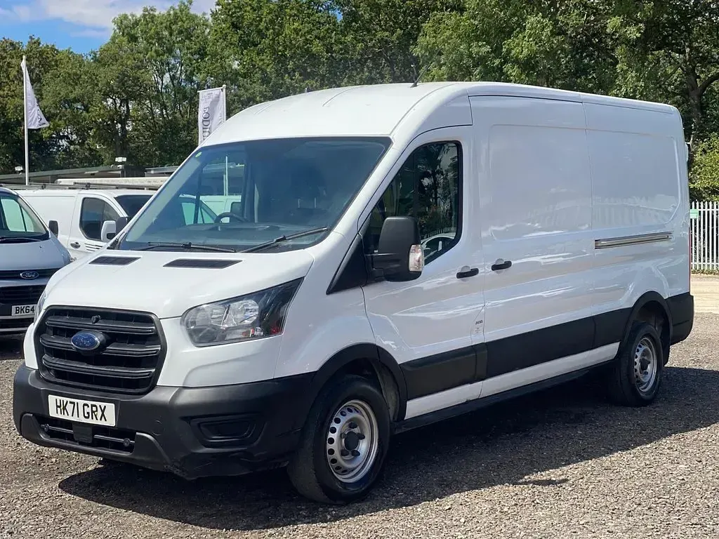 Used Ford Transit 130 HP (95 kW) 2021 White Van