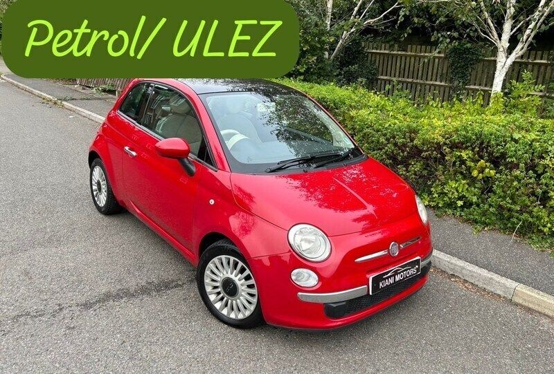 Red Used 2012 Fiat 500 Lounge Hatchback | £3,250 (Fair price) - Image 1/4
