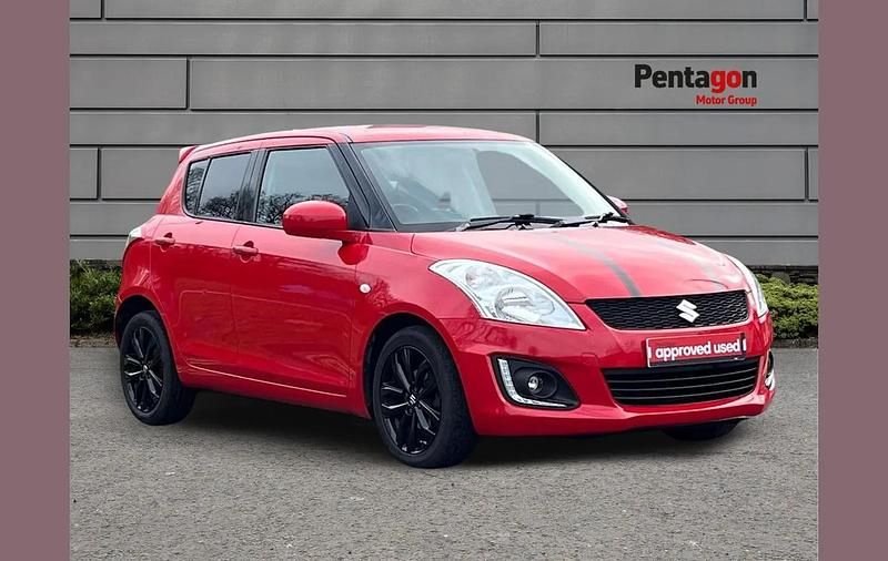 Used Suzuki Swift SZ-L 92 HP (67 kW) 2016 Red Hatchback