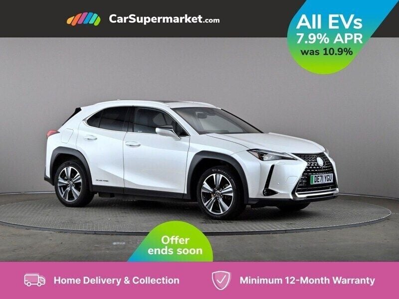 White Used 2021 Lexus UX 300e SUV | £15,497 (Good price) - Image 1/4