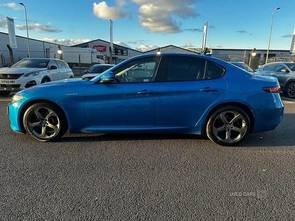 Used Alfa Romeo Giulia Veloce 2019 Blue Sedan