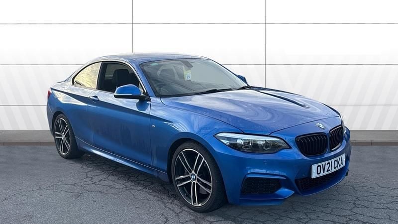Blue Used 2021 BMW 218 M Sport Coupe | £18,188 (Fair price) - Image 1/3