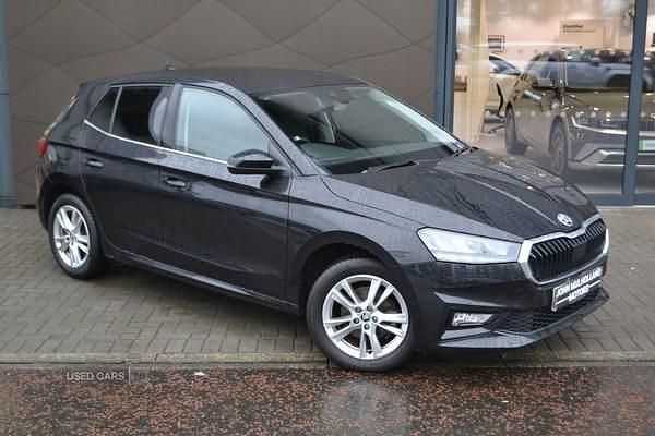 Used Skoda Fabia SE L 116 HP (85 kW) 2024 Black Hatchback