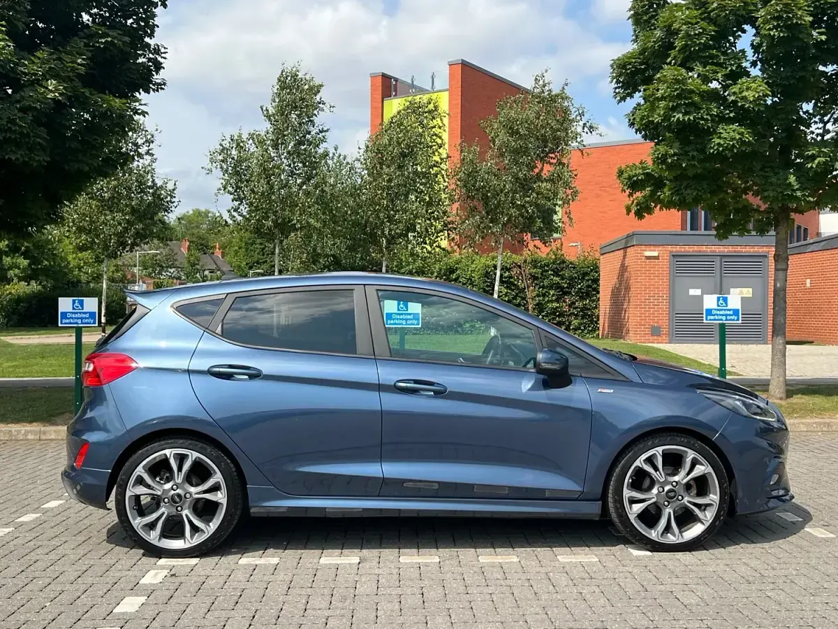 Used Ford Fiesta ST-Line X 2021 Blue Hatchback